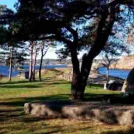 Idyllisk Lite Anneks Med Enestaende Uteplass Larvik Exterior foto